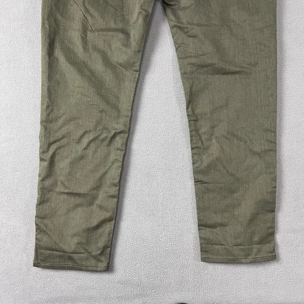 Banana Republic Jeans Mens 36X32 Green Travel Slim Fit Stretch Casual Preppy